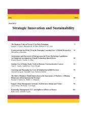 Journal of Strategic Innovation and Sustainability thumbnail